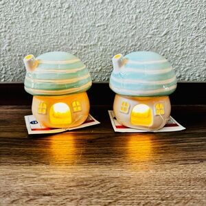 New Spritz Light Up Mushroom Fairy Houses